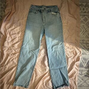 Abercrombie & Fitch Light Blue Straight Leg Jeans